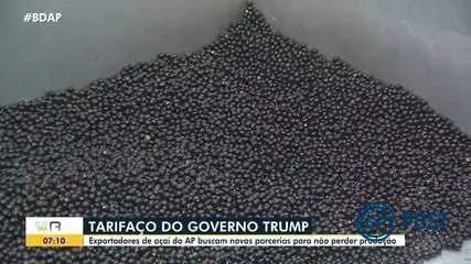 Imagem da notícia recomendada: Açaí brasileiro enfrenta tarifaço de Trump e produtores buscam novos mercados