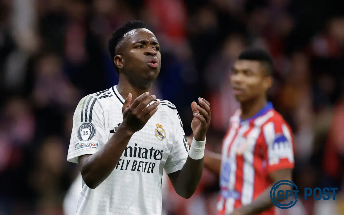 Imagem principal da notícia: Vini Jr em Ação: O Desempenho Brillhante do Atacante no Clássico Madrileno