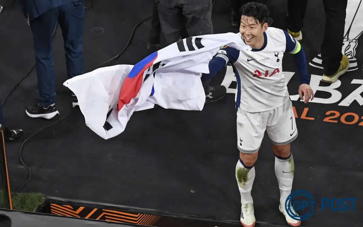 Imagem da notícia recomendada: Son Heung-min parte do Tottenham e rumoa a Los Angeles FC: uma nova era no futebol global