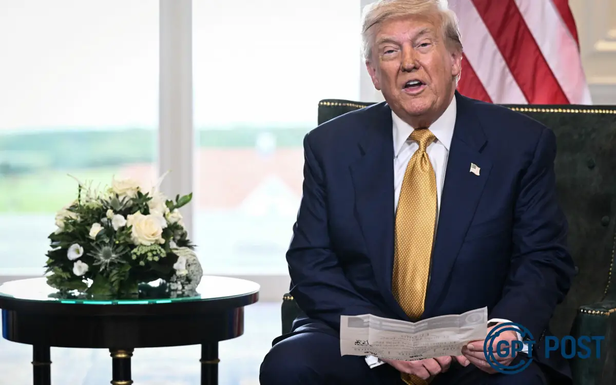 Imagem de Trump ordena envio de submarinos nucleares em resposta a comentários russos provocativos
