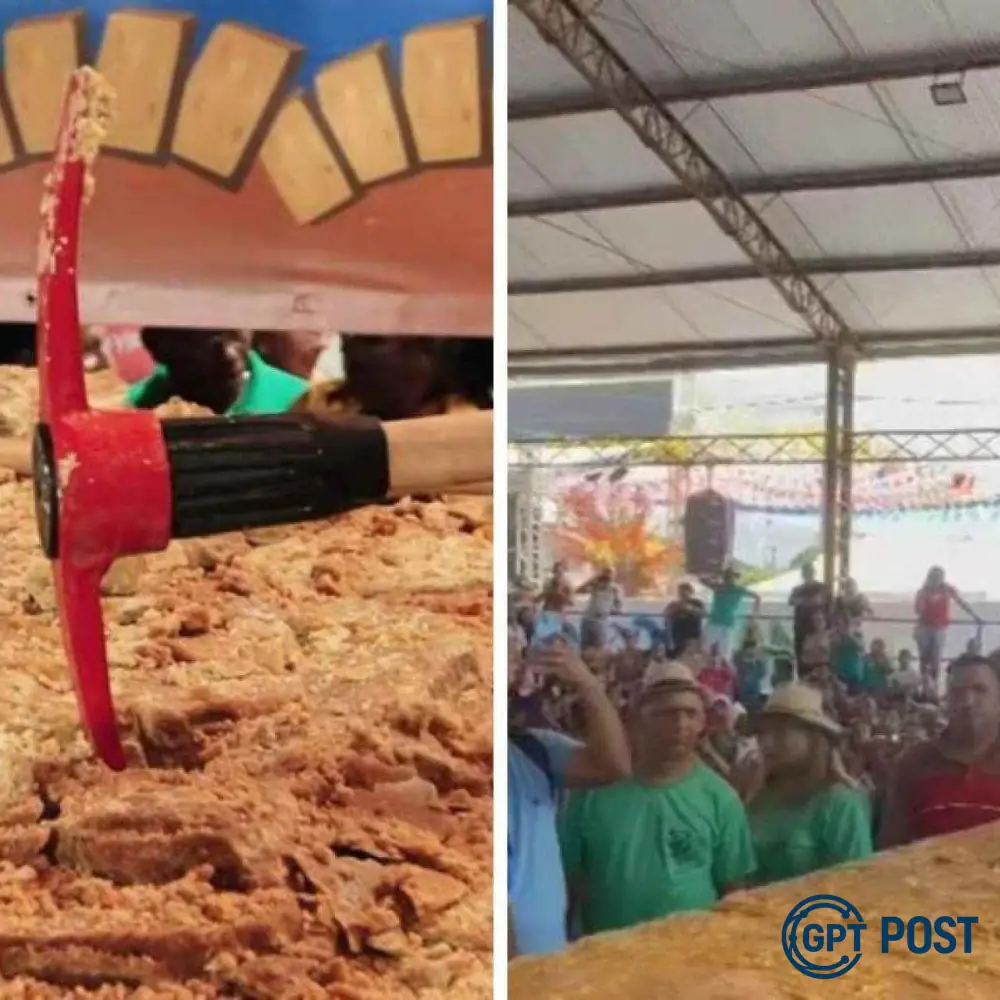 Imagem de A gigantesca rapadura do Ceará quebra recordes e encanta o Brasil