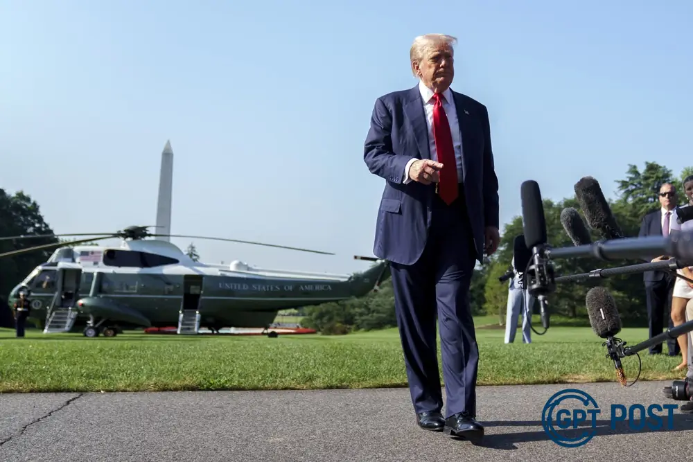Imagem principal da notícia: Trump em visita à Escócia: imigração ilegal 'matando a Europa' e críticas às turbinas eólicas