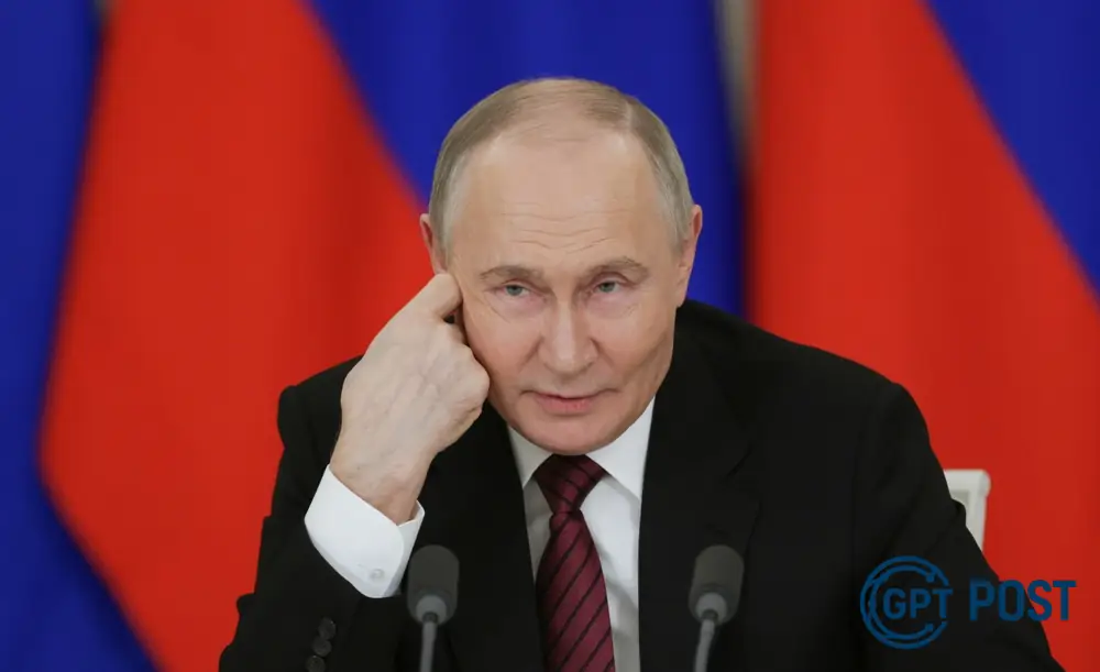Imagem de Putin defende paz duradoura na Ucrânia, mas condições para trégua ainda são rígidas