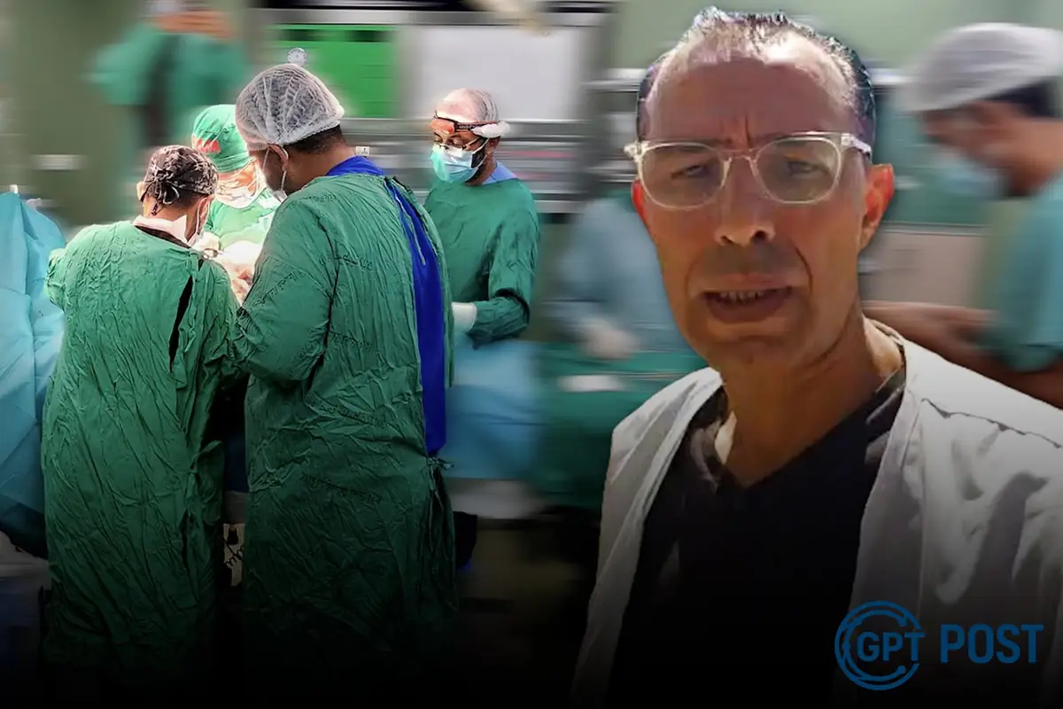 Imagem principal da notícia: Fome e cansaço atingem até os médicos de Gaza