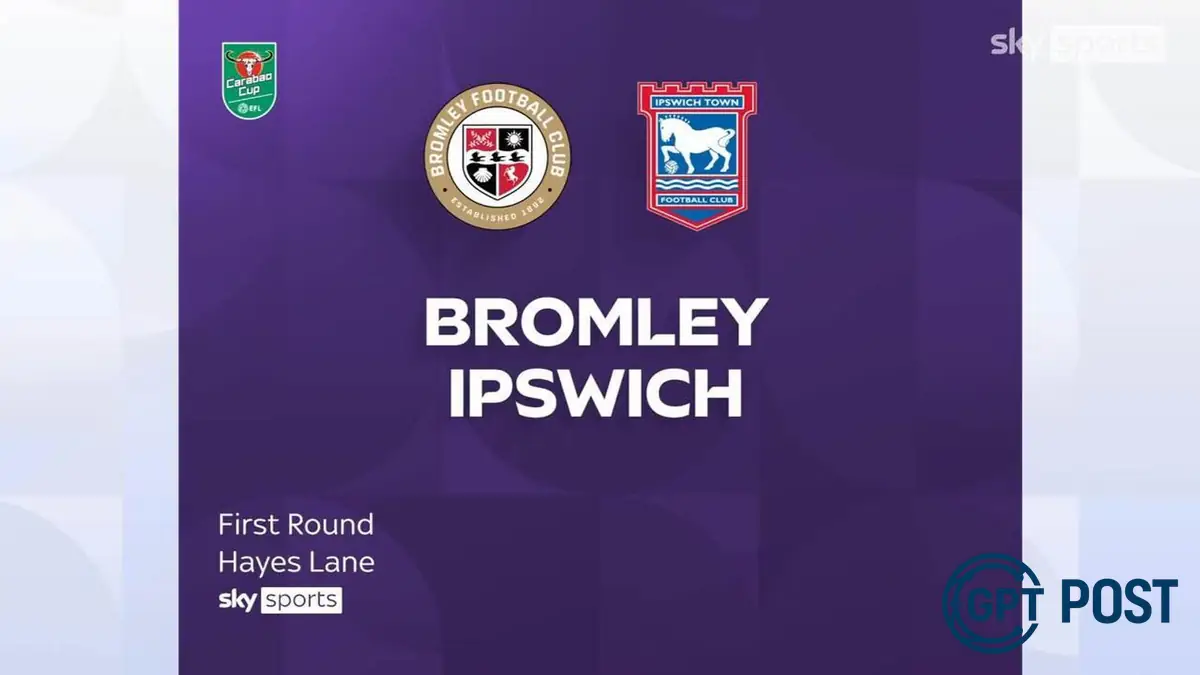 Imagem da notícia recomendada: Futebol Épico: Bromley vs Ipswich Town nos Highlights da Carabão Cup