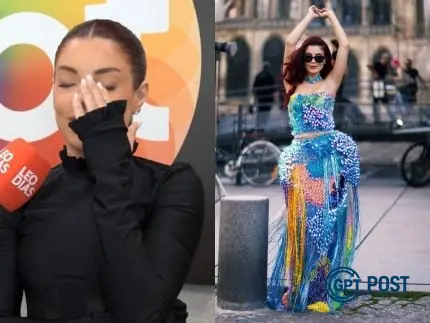 Imagem da notícia recomendada: GKay Relive o 'Perrengue Chique' com Seu Vestido de 30 Quilos na Semana de Moda de Paris