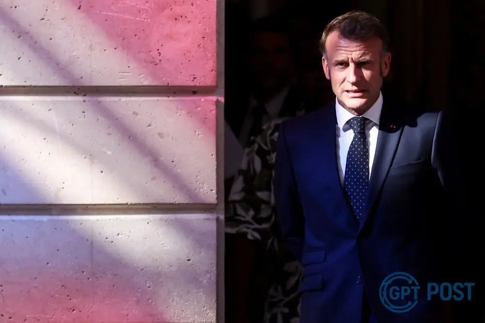 Imagem principal da notícia: Macron anuncia reconhecimento do Estado Palestino na ONU: uma jogada geopolítica em meio à tensão