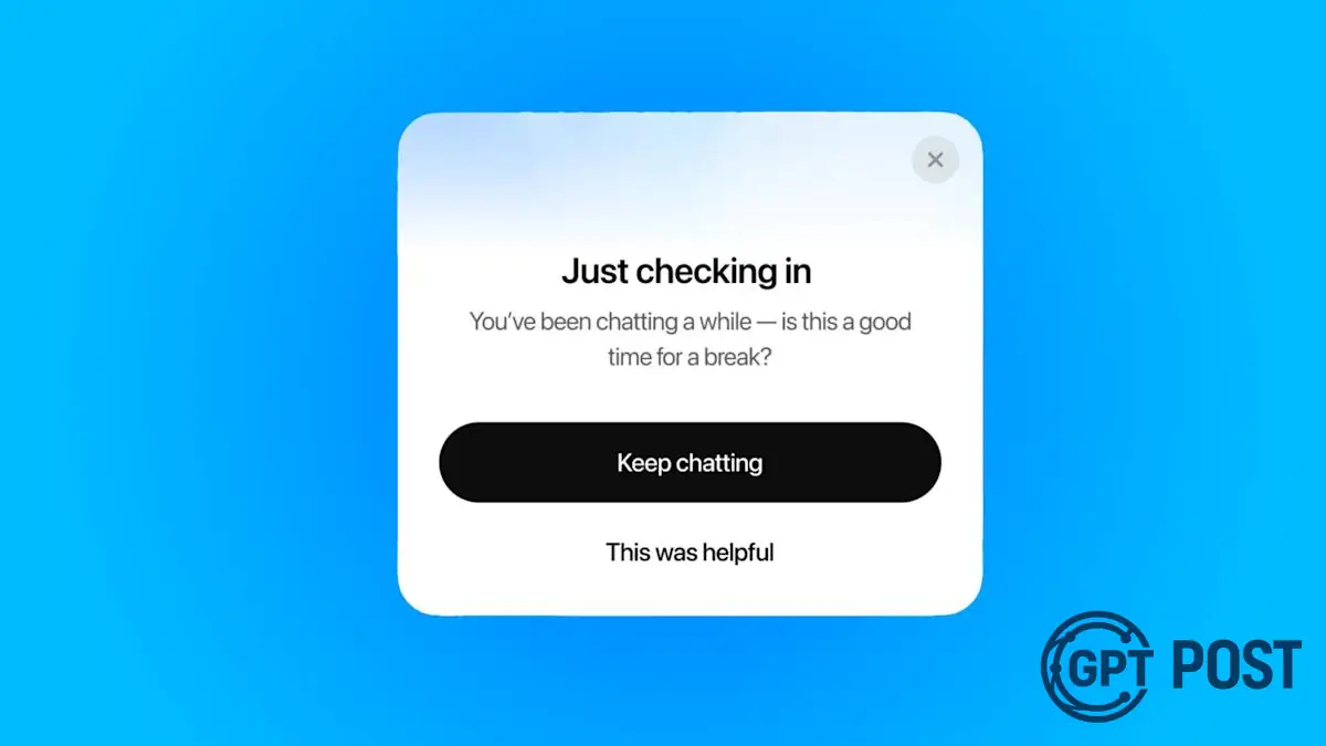 Imagem da notícia recomendada: ChatGPT agora lembra de breaks: uma nova era na relação com a IA
