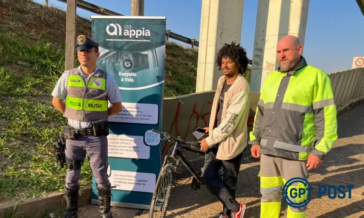 Imagem principal da notícia: Via Colinas promove campanha pelo Dia Nacional do Pedestre em Indaiatuba
