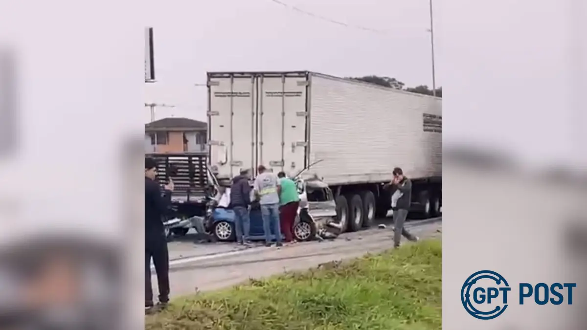 Imagem principal da notícia: Grande Acidente na BR-101: Cinco Veículos Envoltos e Consequências