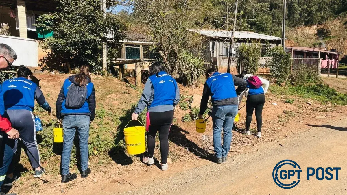Imagem da notícia recomendada: Voluntários limpam rio e plantam árvores em ação sustentável na Grande Curitiba