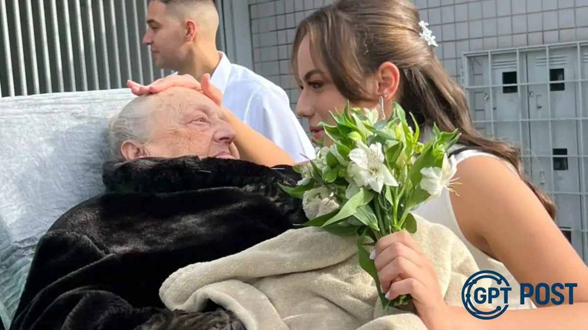 Imagem principal da notícia: Avó em UTI móvel celebra casamento da neta: um exemplo de amor e superação