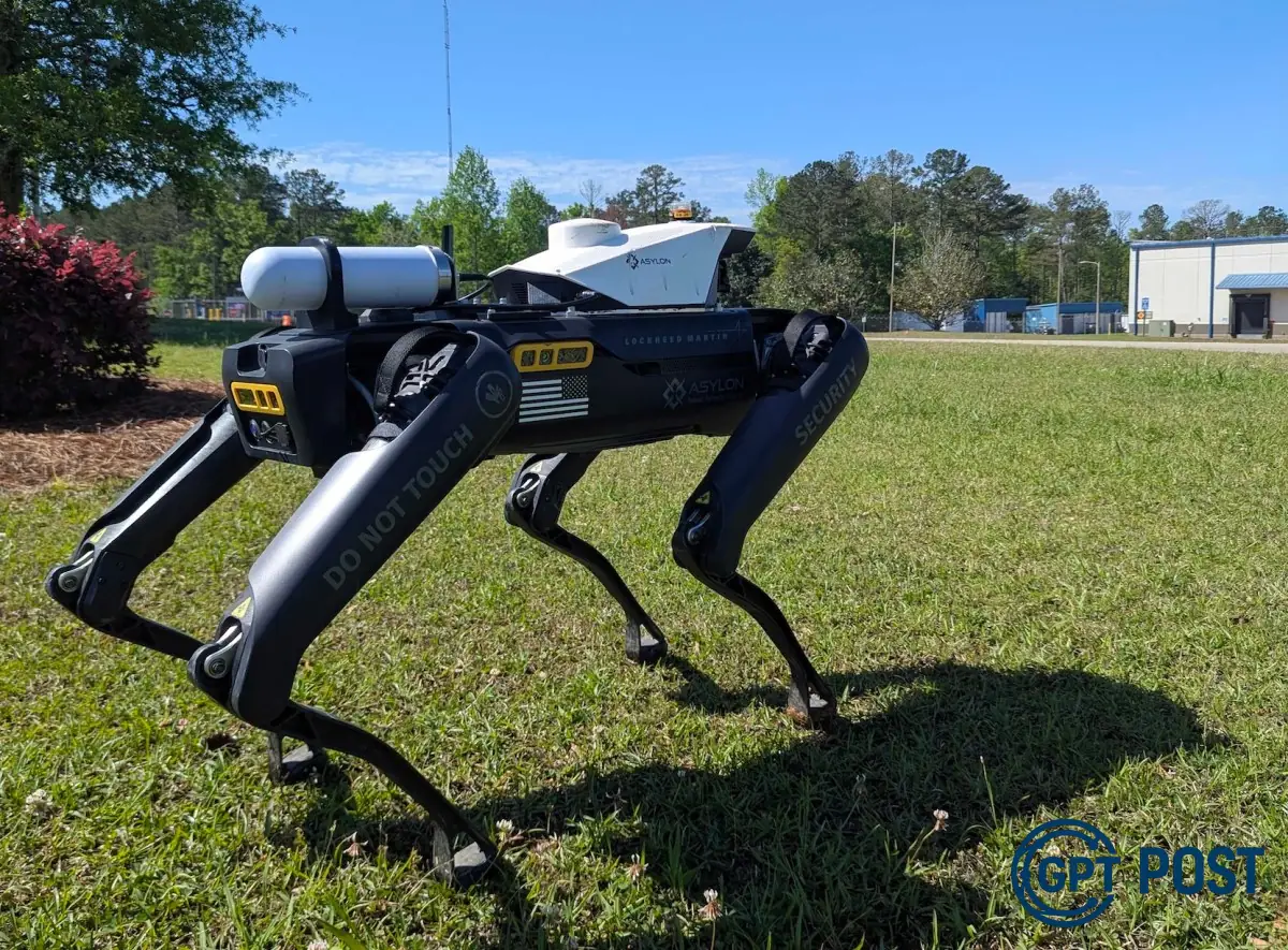 Imagem principal da notícia: Cachorros robóticos de segurança ajudam startup Asylon a levantar $26M em轮融资