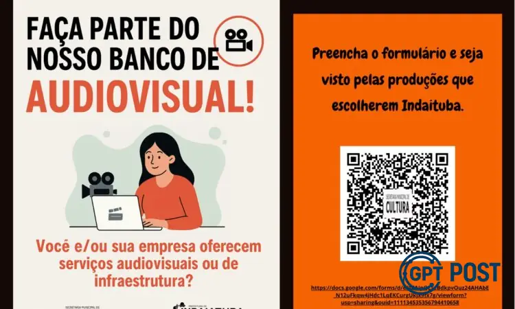 Imagem principal da notícia: Indaiatuba Abre Cadastro Em Banco De Dados Para Profissionais E Empresas Do Audiovisual
