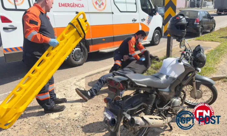 Imagem principal da notícia: Acidente entre duas motos deixa homem ferido na Avenida Visconde de Indaiatuba