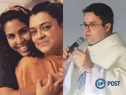 Imagem principal da notícia: Bela Gil rebate padre após declaração desrespeitosa sobre Preta Gil: 'Seu padre desrespeitoso'