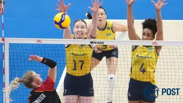 Imagem principal da notícia: Brasil vs Alemanha: Histórico que assombra na Liga das Nações de Vôlei