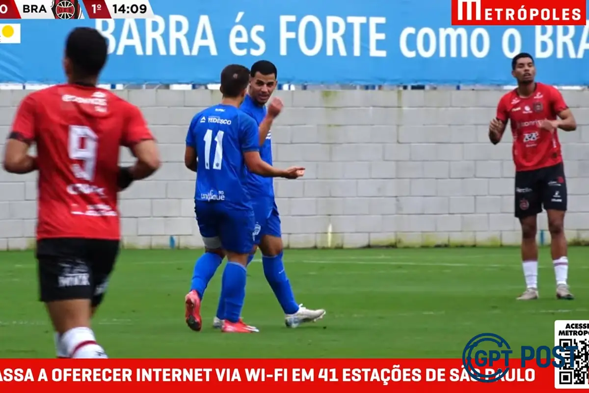 Imagem principal da notícia: Gol de João Libânia coroa vitória do Brasil-RS contra o Barra-SC na Série D