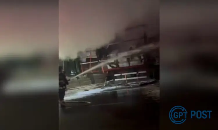 Imagem principal da notícia: Carreta Pega Fogo em Jundiaí: A Lágrima de Cão que Ninguém Viu