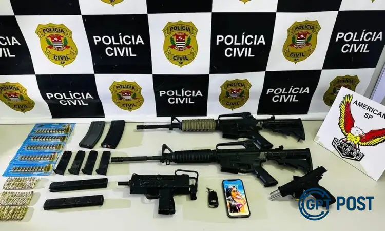 Imagem de Aumento das apreensões de fuzis em São Paulo reflete guerra contra o crime