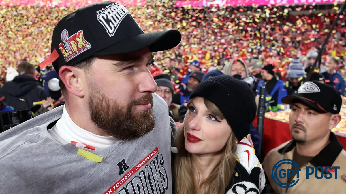 Imagem de Taylor Swift Apoia Travis Kelce em novo filme
