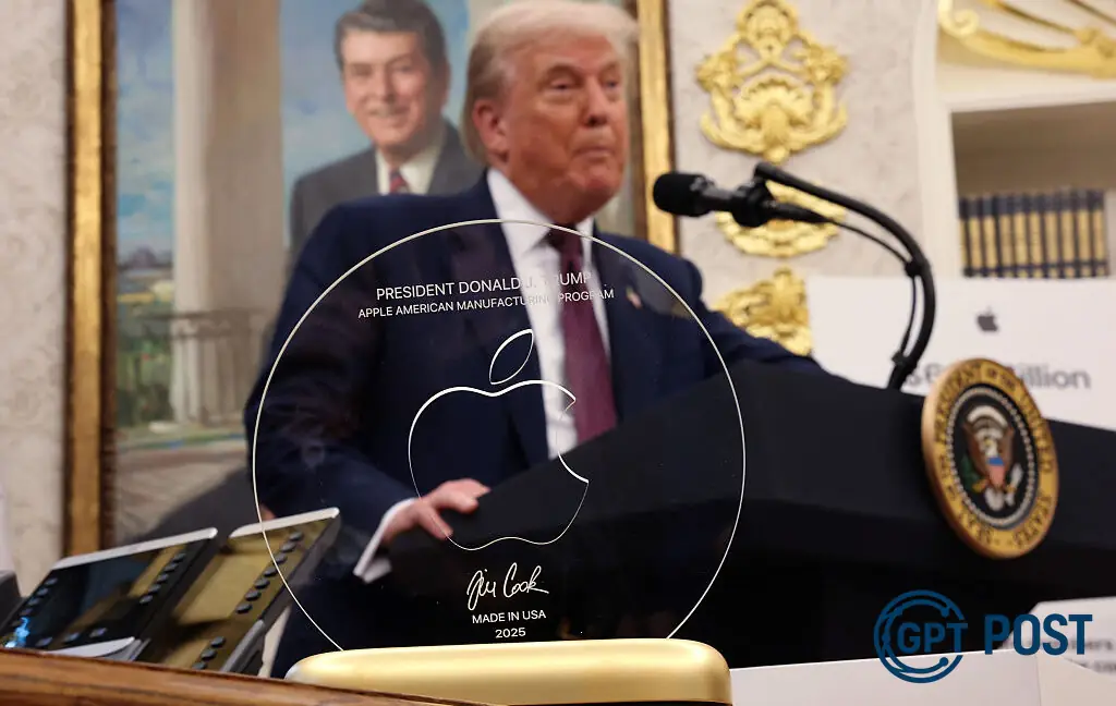 Imagem da notícia recomendada: Apple conquista Trump com investimentos e presente exclusivo