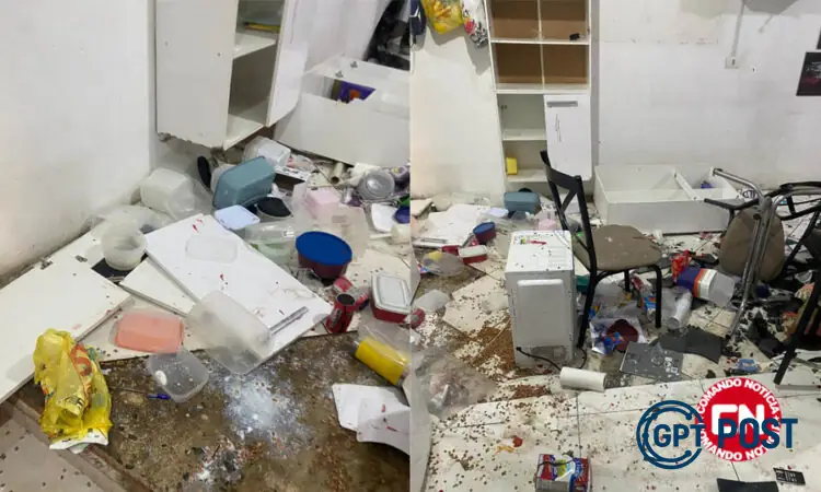 Imagem principal da notícia: Homem quebra móveis e agride esposa com faca em Itu: O drama da violência doméstica