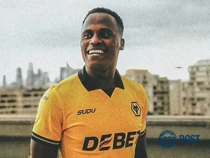 Imagem principal da notícia: Jhon Arias põe a camisa 10 no Wolverhampton após transferência de 22 milhões de euros