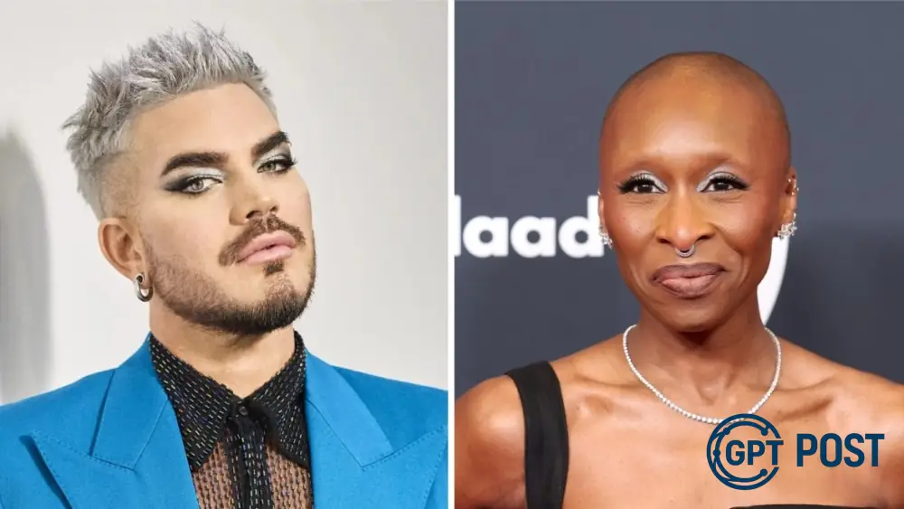 Imagem principal da notícia: Adam Lambert Apoia Cynthia Erivo em 'Jesus Christ Superstar' contra Críticas