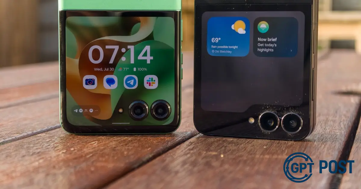 Imagem principal da notícia: Razr 2025 vs Galaxy Z Flip 7 FE: Qual é o melhor celular dobrável para seu orçamento?