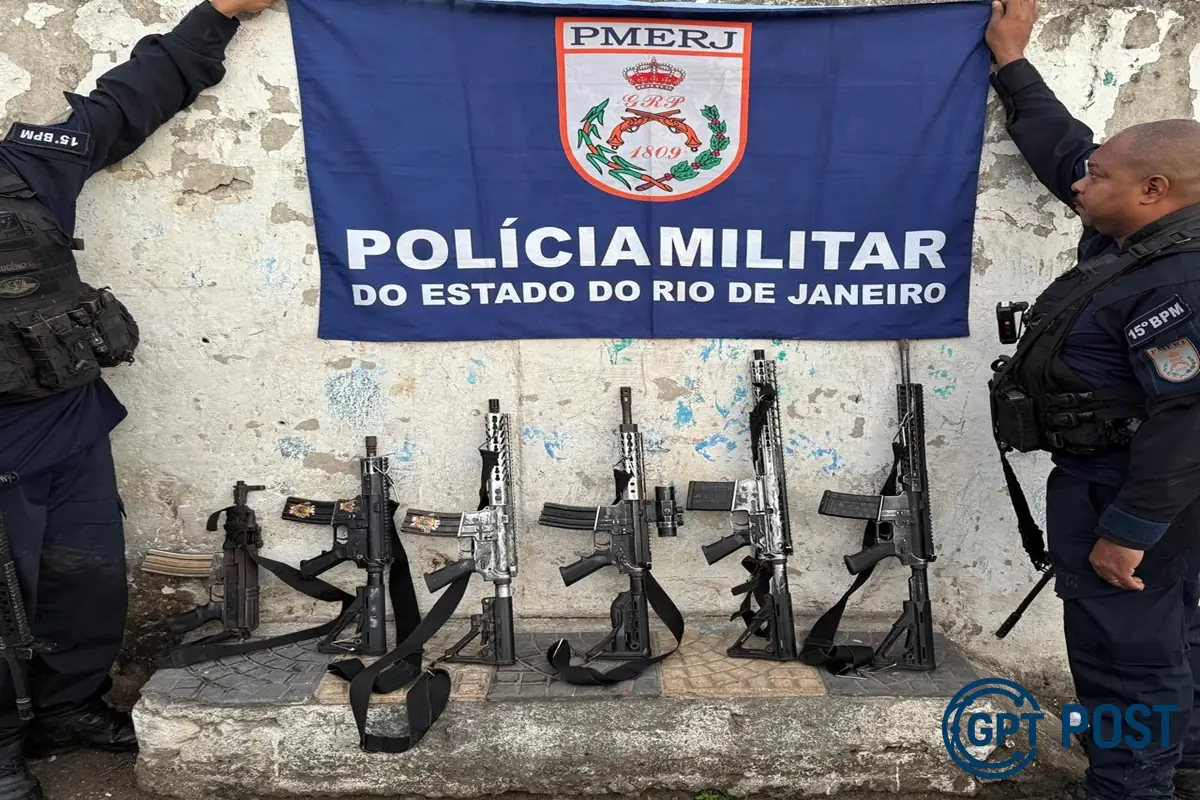 Imagem principal da notícia: Polícia caça criminosos que mataram criança e feriram mãe no RJ