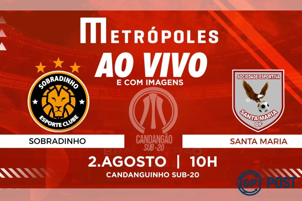 Imagem de Candangão Sub-20: Sobradinho x Santa Maria prometem emoção e VAR na disputa