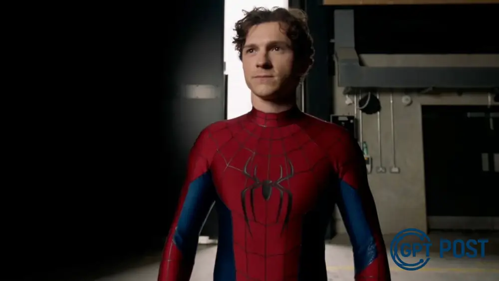 Imagem principal da notícia: Tom Holland Revela Novo Traje do Spider-Man em 'Brand New Day'