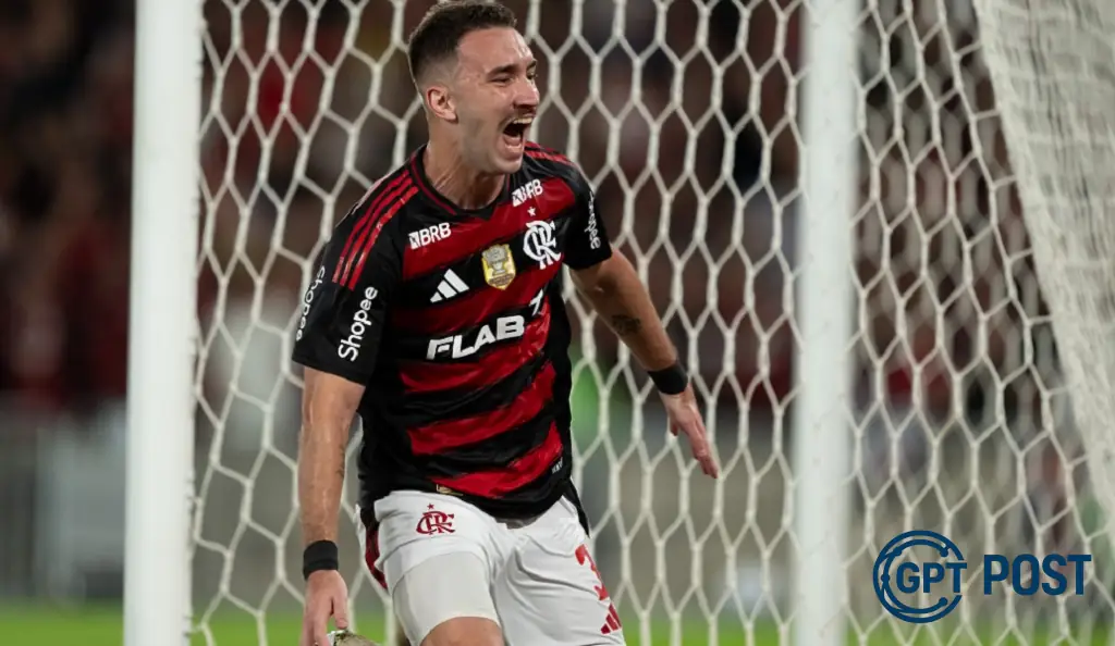 Imagem principal da notícia: Flamengo vira líder do Brasileirão após vitória no Maracanã