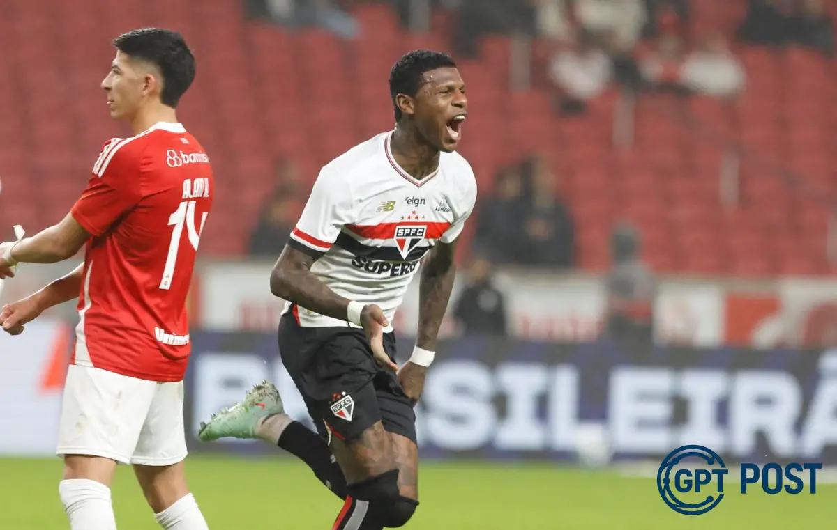 Imagem da notícia recomendada: São Paulo Brilha com Gols de Escanteio e Conquista Vitória Sobre o Internacional