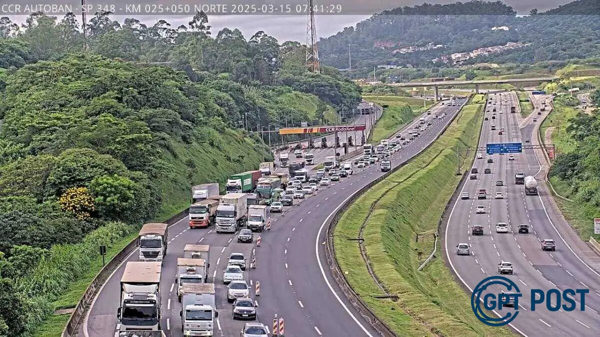 Imagem da notícia Via Anhanguera/Bandeirantes ganha nova faixa adicional em Jundiaí