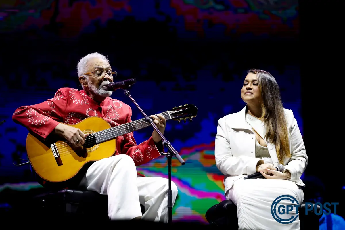 Imagem principal da notícia: Show de Gilberto Gil em Belém adiado após morte de Preta Gil