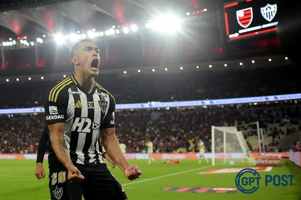 Imagem principal da notícia: Flamengo tenta virada, mas Atlético-MG abre vantagem na Copa do Brasil