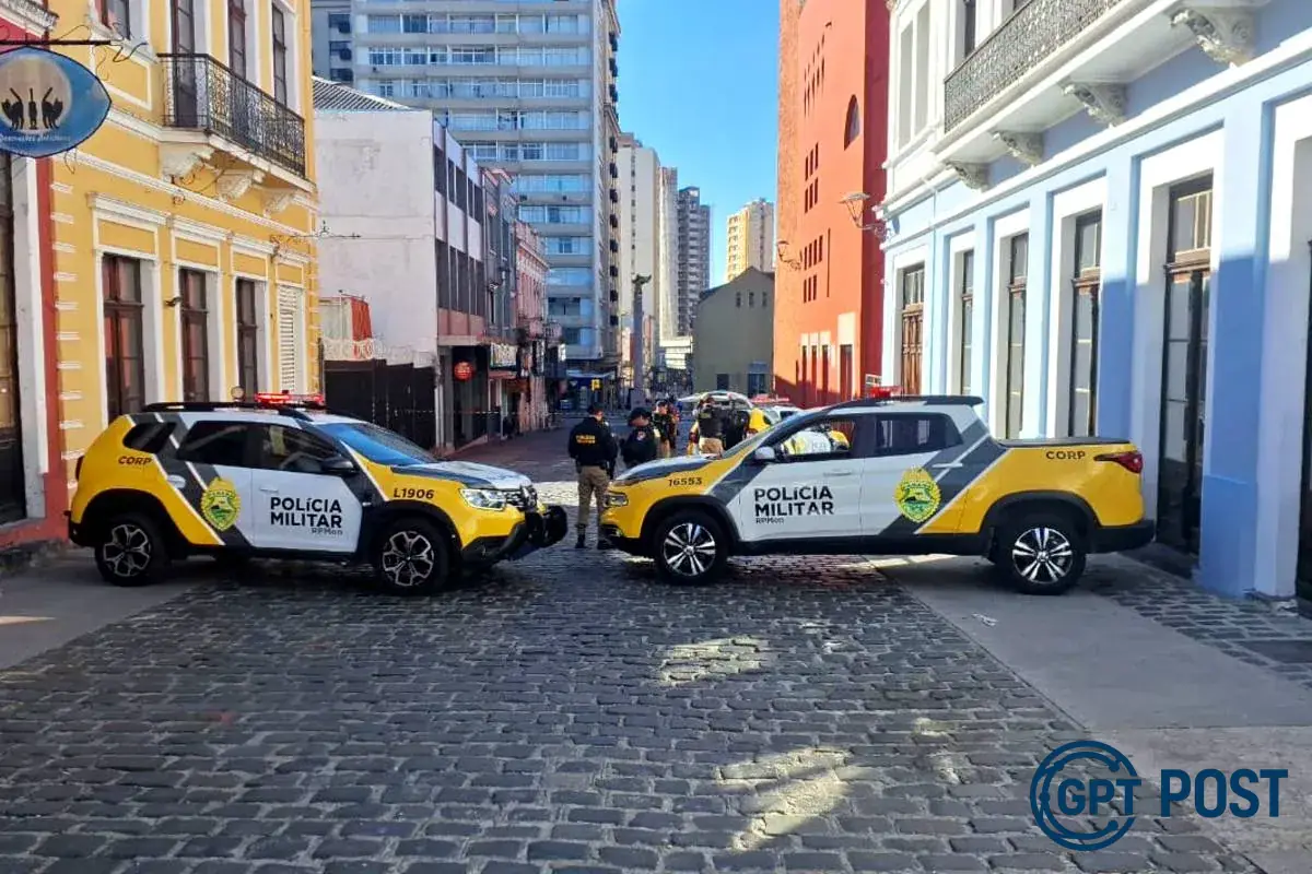 Imagem de Crime Violent em Curitiba: Mulher é Fatalmente Imobilizada com Chokehold no Centro Histórico