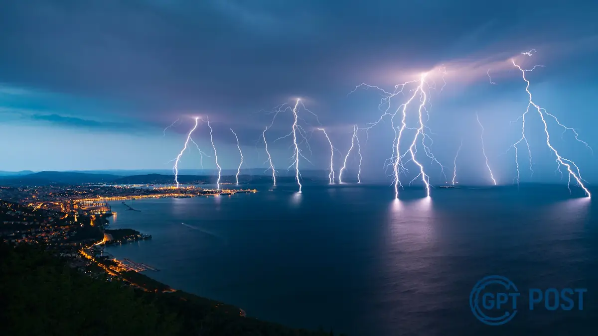 Imagem principal da notícia: Raio de Luz: A Energia dos Relâmpagos vem do Espaço