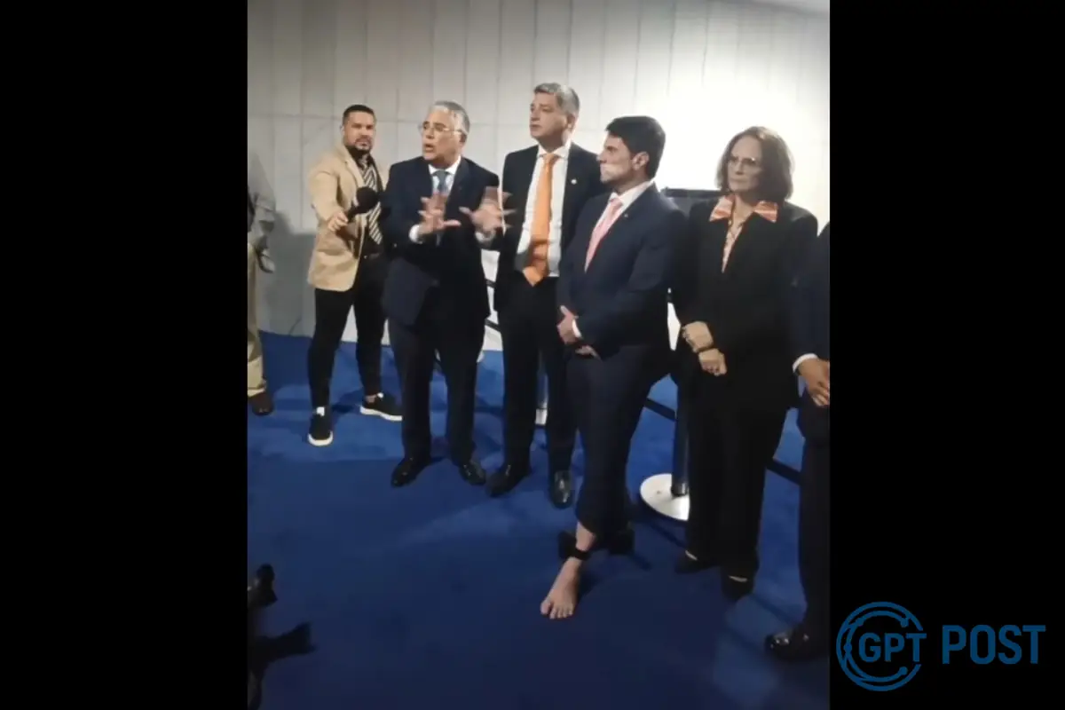 Imagem principal da notícia: Senador Marcos do Val Exibe Tornozeleira em Silêncio no Senado