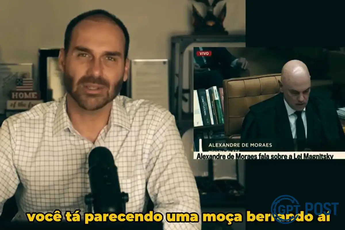 Imagem da notícia recomendada: Eduardo Bolsonaro e Moraes: A Batalha das Palavras Antes da Prisão de Bolsonaro