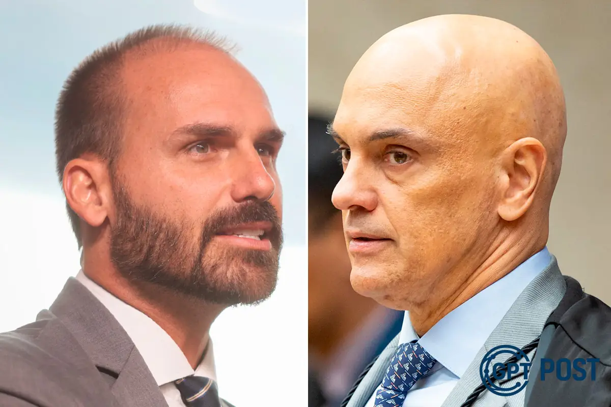 Imagem principal da notícia: Eduardo Bolsonaro busca nova sanção contra Moraes após EUA usarem Magnitsky
