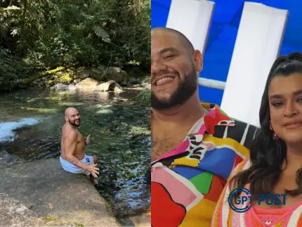 Imagem principal da notícia: Gominho revive memórias de Preta Gil em cachoeira após sua morte