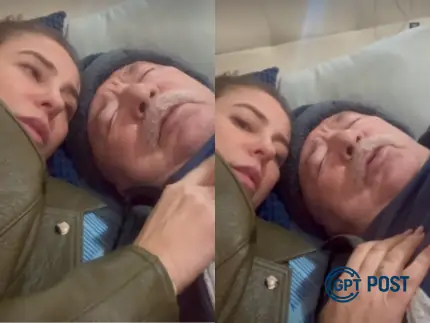 Imagem de Paolla Oliveira e o pai se unem em momento delicado de saúde assistindo 'Vale Tudo'