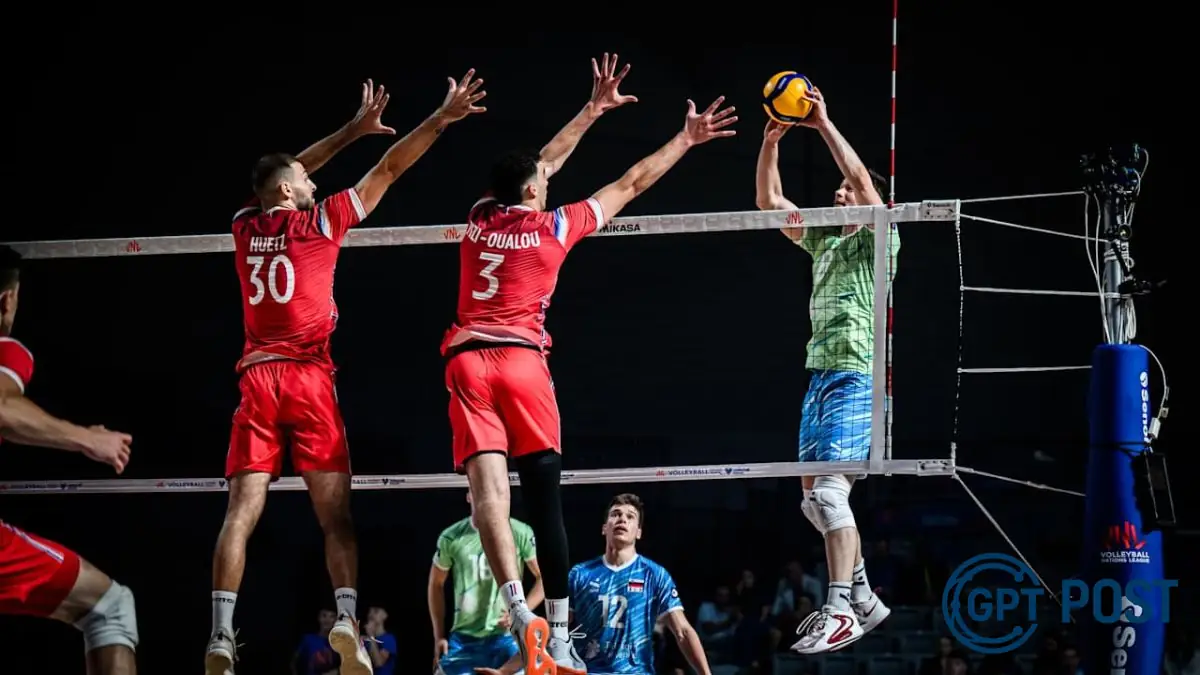 Imagem de França vs Eslovênia: O Duelo das Quartas de Final da Liga das Nações de Vôlei
