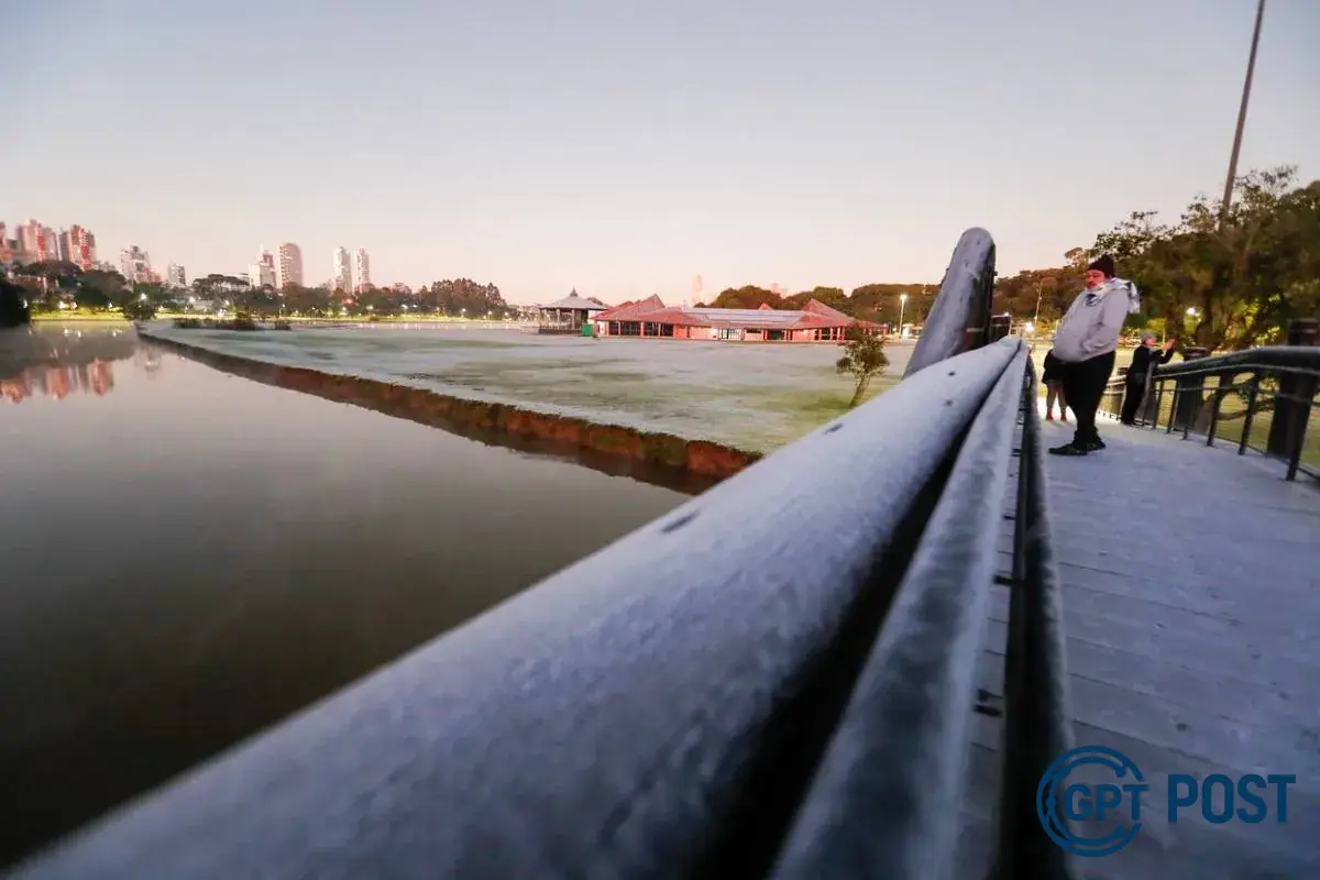 Imagem principal da notícia: Geada em Curitiba: O frio quebra recordes e muda o clima da cidade