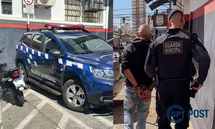 Imagem principal da notícia: Homem tenta enforcar mulher para roubar moto em Campinas: um flagrante violento no centro da cidade
