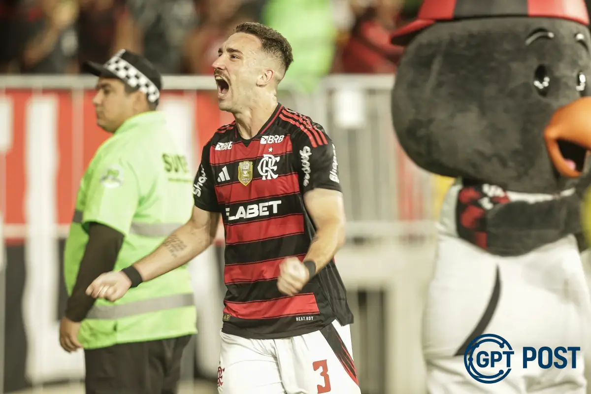 Imagem principal da notícia: Flamengo volta à liderança com vitória de Léo Ortiz em clássico contra o Atlético-MG