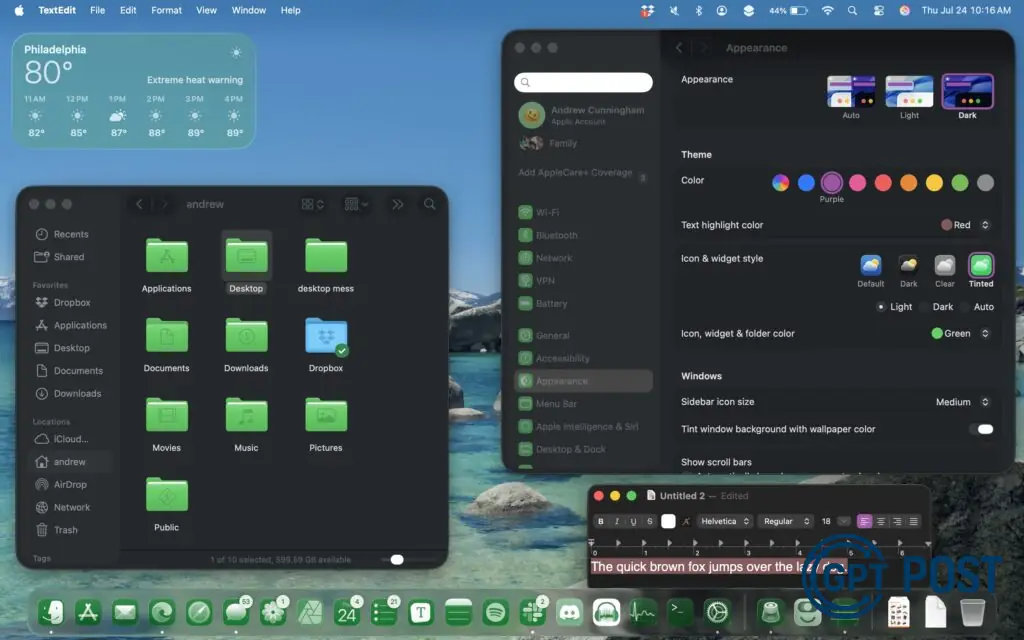 Imagem principal da notícia: Apple lança versão pública do macOS 26 Tahoe com recursos surpreendentes
